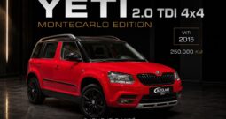 SKODA YETI 2.0 TDI 4X4 MONTECARLO